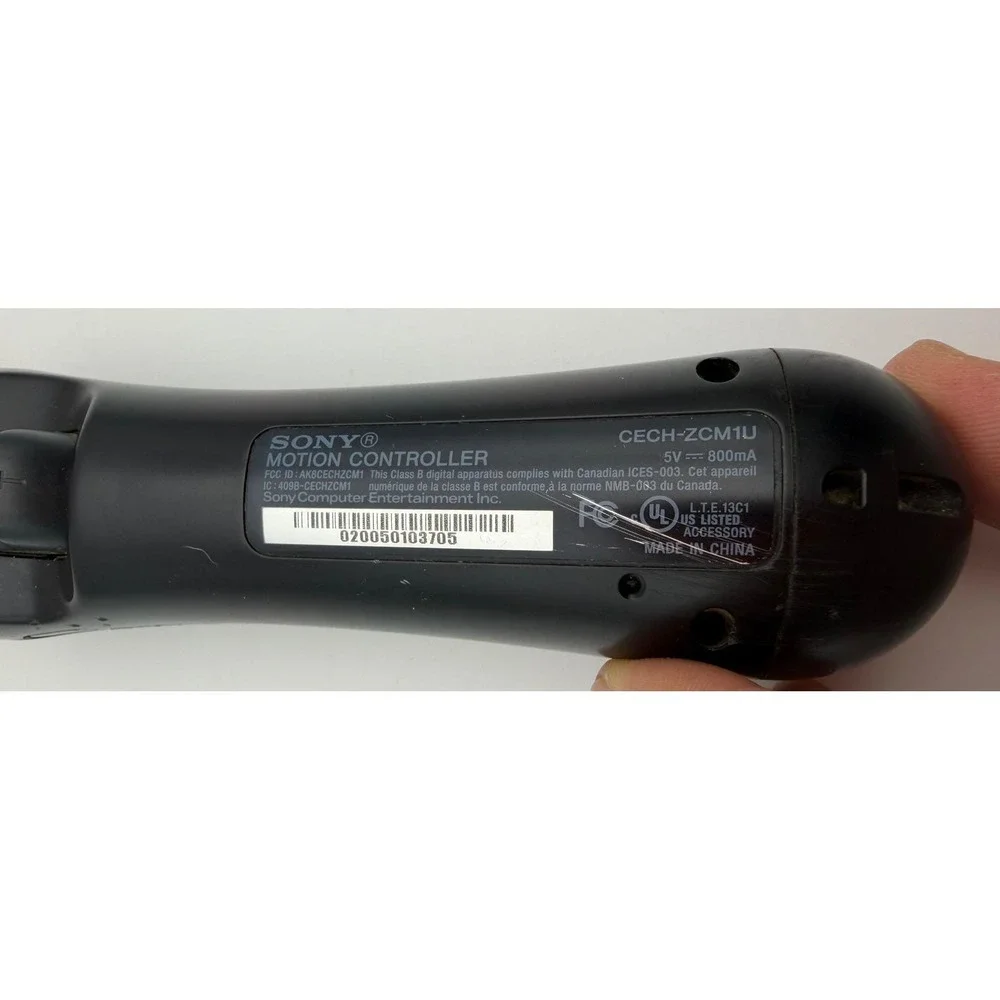 Sony PlayStation Move Motion Controller CECH-ZCM1U Black PS3 PS4 VR Accessory